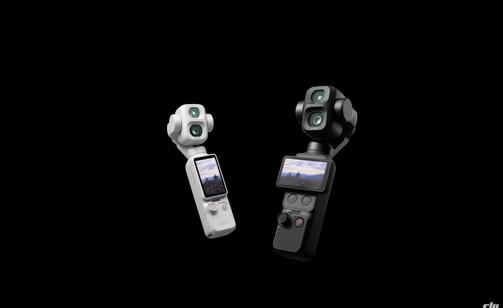 Las dos versiones de color de la Osmo Pocket 4P.