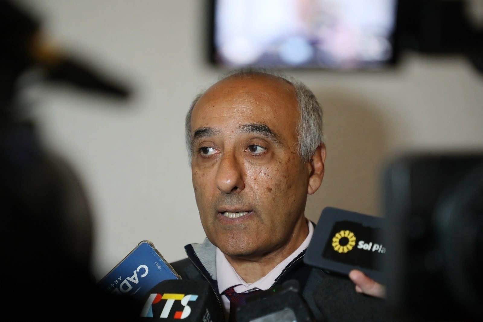 Autoridades provinciales durante la jornada sobre cambio climático