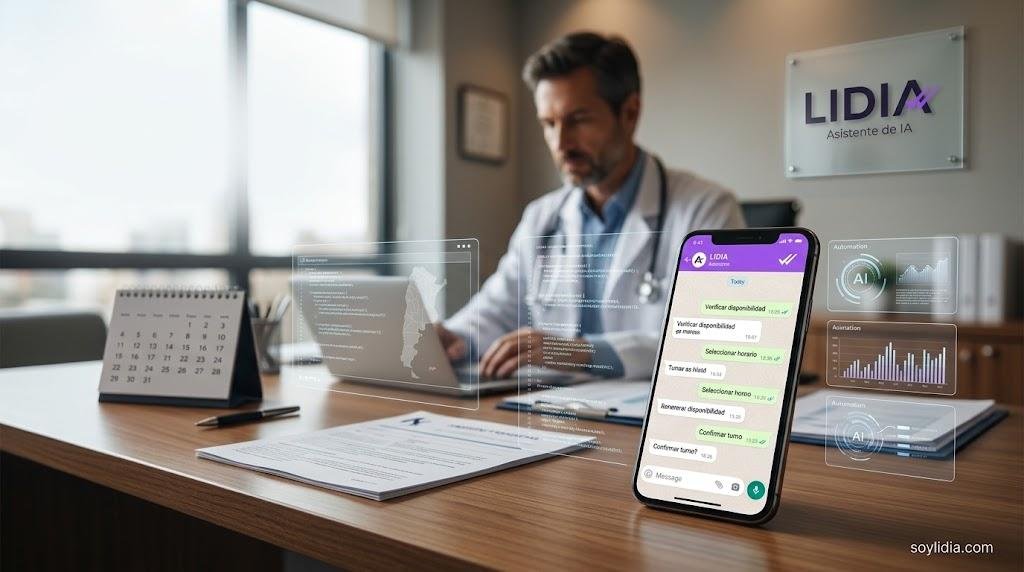 LIDIA integra WhatsApp, agenda, CRM y pagos en una misma herramienta
