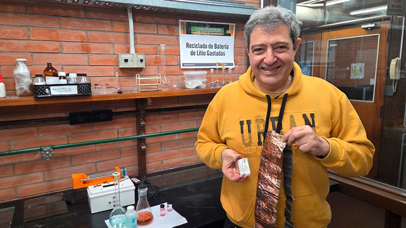 Reciclaje de baterías de litio: el CONICET prueba cómo recuperar sus metales